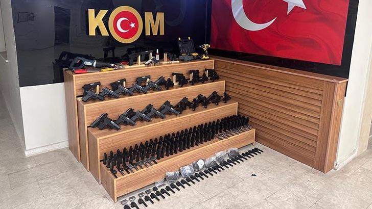 Şanlıurfa’da silah kaçakçılığı operasyonuna 3 gözaltı