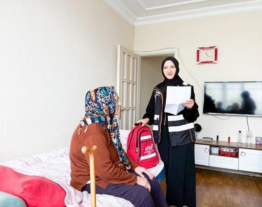 Ümraniye Belediyesi’nden yaşlılara yönelik ‘evimde güvendeyim’ projesi