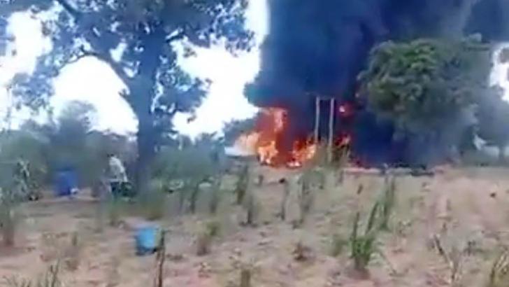 Nijerya'da akaryakıt tankeri patladı: 35 ölü