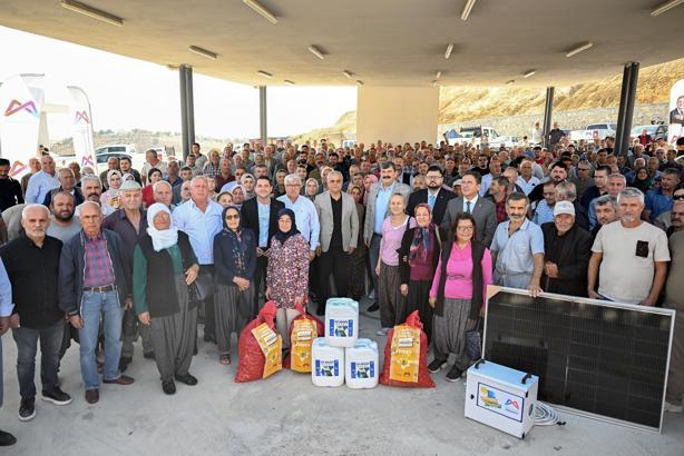 Mersin’de çiftçiye tarımsal destek