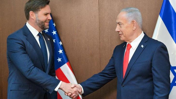 ABD Başkan Yardımcısı JD Vance, Netanyahu ile görüştü