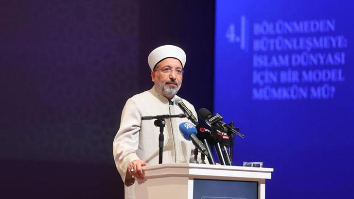 Diyanet İşleri Başkanı Arpaguş: İslam dünyası acilen bir öze dönüş yolculuğu başlatmalı