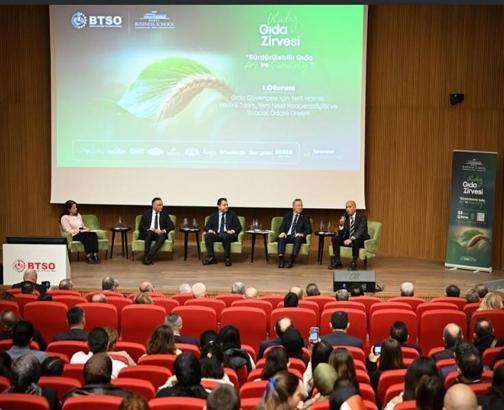 Uludağ Gıda Zirvesi ‘Sürdürülebilir Gıda, Güvenilir Gelecek’ temasıyla gerçekleştirildi