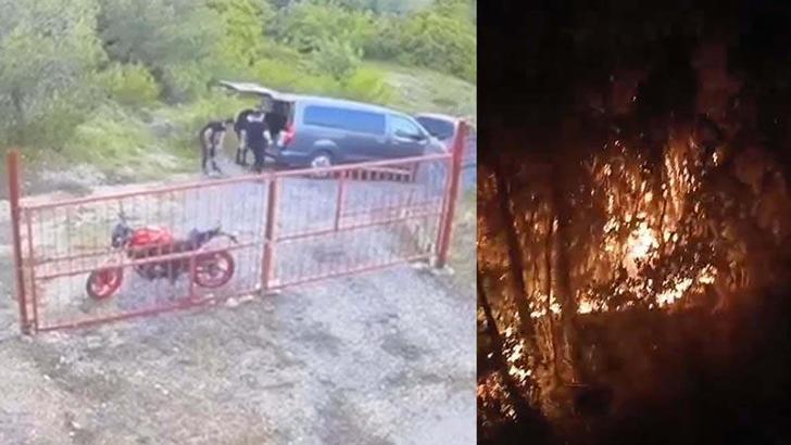 Orman yangını çıkardıkları suçlamasıyla yargılanan 5 sanığa tahliye