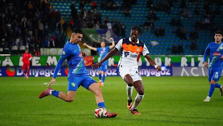 Çaykur Rizespor - RAMS Başakşehir: 0-0
