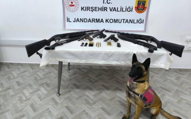 Kırşehir’de silah operasyonu: 2 gözaltı