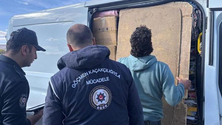 Kırşehir’de 8 düzensiz göçmen yakalandı