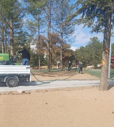 Sarımsaklı Barajı mesire alanı yenileniyor