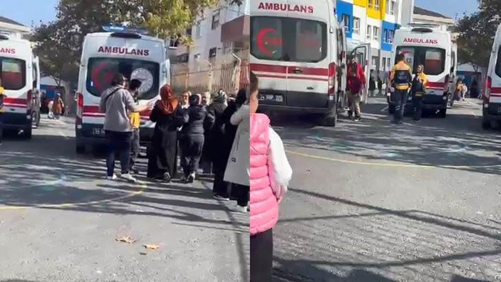 Eyüpsultan’da okulda demir kapı öğrencilerin üzerine devrildi: 4 yaralı