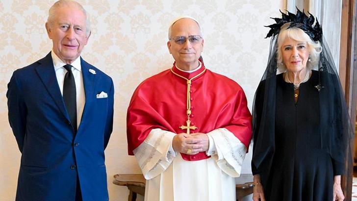 İngiltere Kralı Charles, Vatikan’da