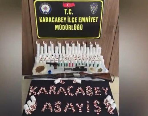 Bursa'da uyuşturucu operasyonu: 3 tutuklama