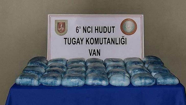MSB: Hudut hattında 31 kilo 120 gram uyuşturucu ele geçirildi