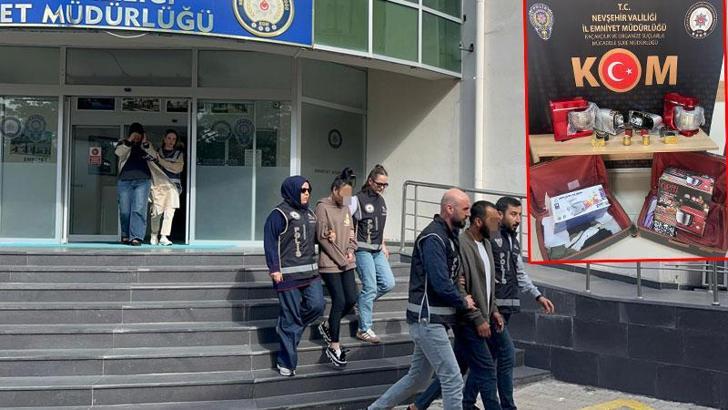 Nevşehir'de 61 kilo 121 gram kaçak altın ele geçirildi