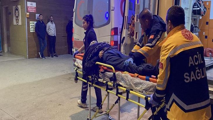 Özel halk otobüsünün çarptığı yayanın 4 kez duran kalbi çalıştırıldı