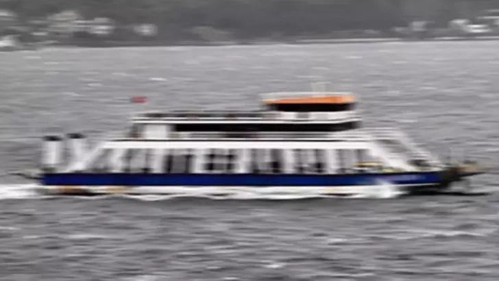 İstanbul'da beklenen yağış nedeniyle bazı deniz seferleri iptal edildi