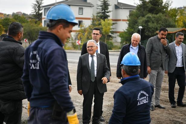 Hacılar-Kayseri Caddesi’nde 100 milyon TL’lik yol çalışması