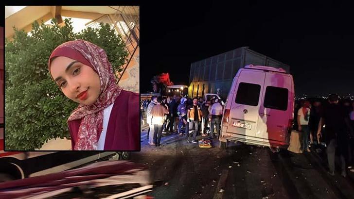 Servis minibüsünün traktöre çarptığı kazada yaralanan Fatma kurtarılamadı