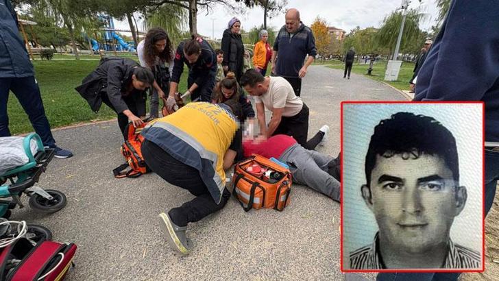 Yürüyüş yapmak için gittiği parkta, kalp krizi geçirip yaşamını yitirdi