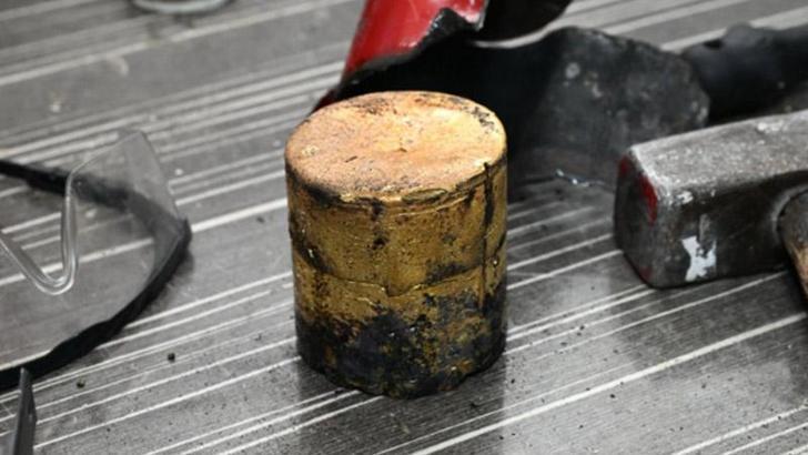 Takside 21,5 kilo kaçak altın ele geçirildi