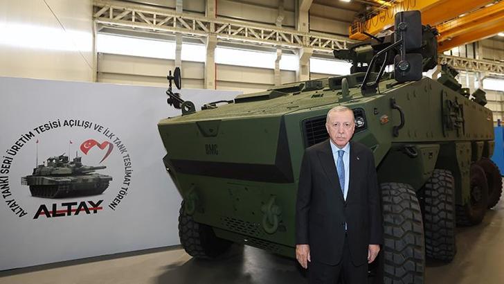 Cumhurbaşkanı Erdoğan: Altay'la birlikte yeni dönemin kapılarını ardına kadar açtık