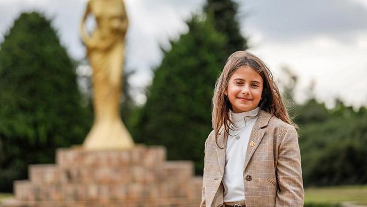 10 yaşındaki Defne, ilk sinema filmiyle Altın Portakal'da