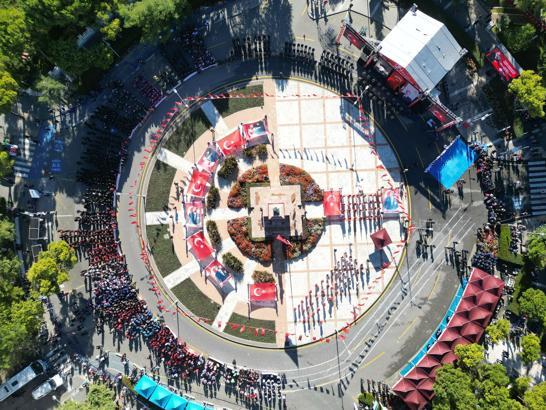 Muğla'da 29 Ekim kutlaması