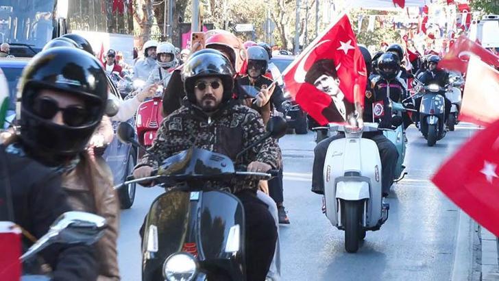 Bağdat Caddesi'nde Cumhuriyet Bayramı kutlamaları