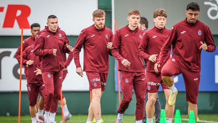Trabzonspor, Galatasaray maçının hazırlıklarını sürdürdü