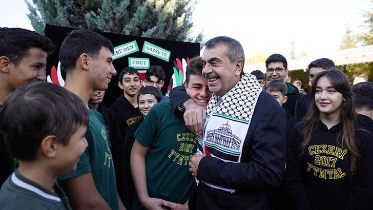 Bakan Tekin: Filistin'e destek kermeslerinde 80 milyon lira gelir elde edildi