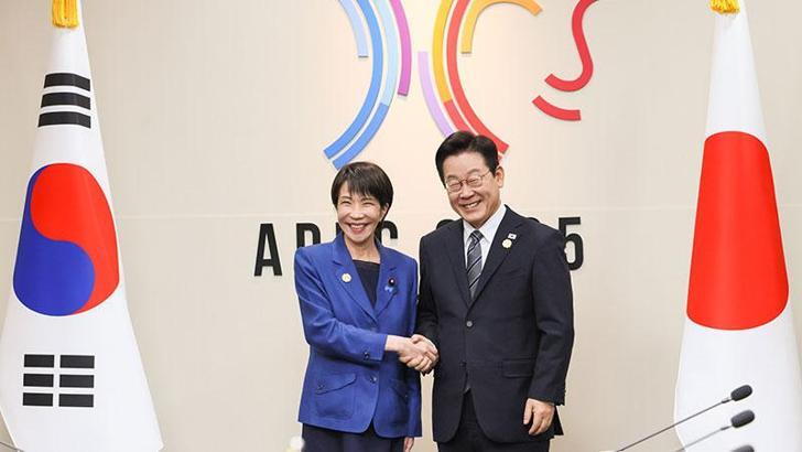 Japonya Başbakanı Sanae, Güney Kore Devlet Başkanı Lee ile görüştü