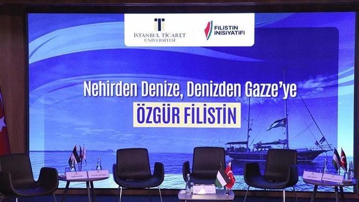Küresel Sumud Filosu aktivistleri 'Özgür Filistin' paneline katıldı
