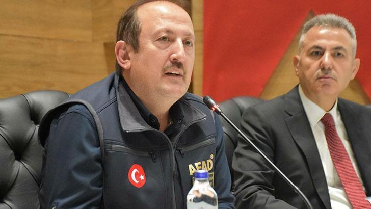 AFAD Başkanı Pehlivan: Dirençli İzmir Projesi'nin lasmanını 2 ay içerisinde gerçekleştireceğiz