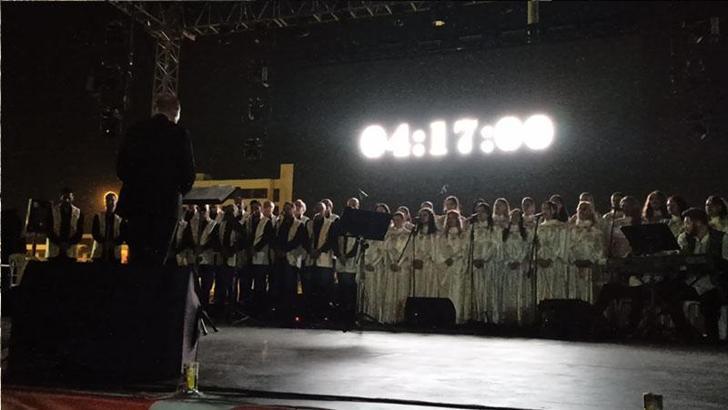 Medeniyetler Korosu, Cumhuriyet Bayramı için sahne aldı Medeniyetler Korosu, Cumhuriyet Bayramı için sahne aldı