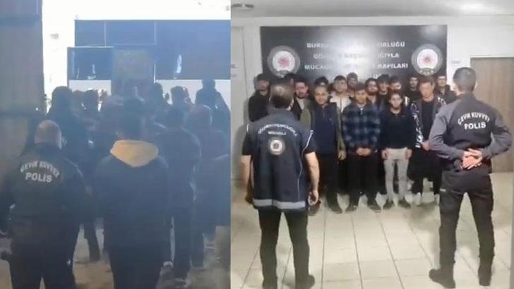 17 kaçak göçmene barınma ve iş imkanı sağlayan 2 şüpheliye gözaltı
