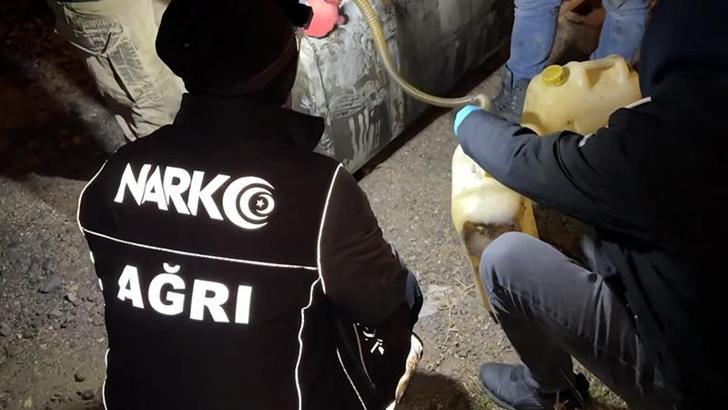 Ağrı'da 761 kilo metamfetamin ele geçirildi: 2 gözaltı