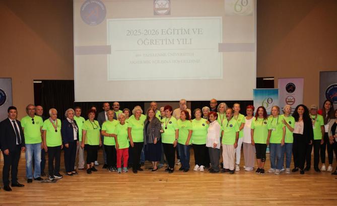 60+ Tazelenme Üniversitesi Akademik Yılı Açılış Töreni gerçekleştirildi