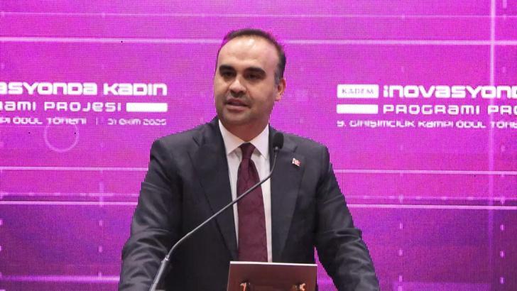 Bakan Kacır: 202 binden fazla kadın araştırmacıya 22 milyar lira destek sunduk