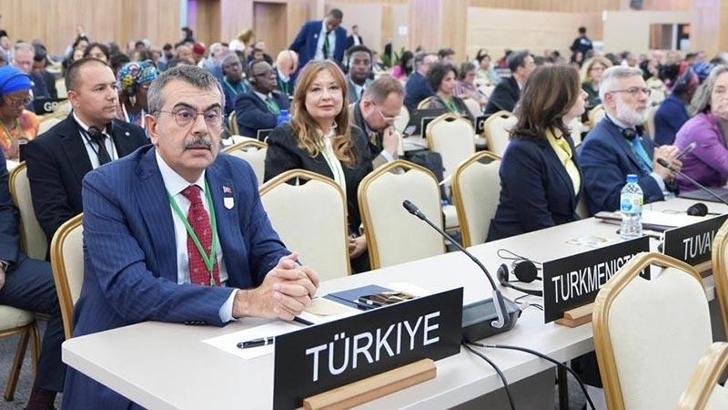 Bakan Tekin, ‘UNESCO 43’üncü Genel Konferansı Bakanlar Oturumu’nda konuştu