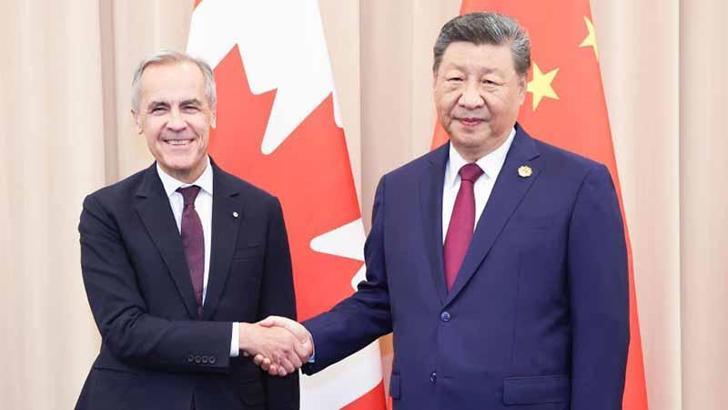 Çin Devlet Başkanı Şi, Kanada Başbakanı Carney ile görüştü