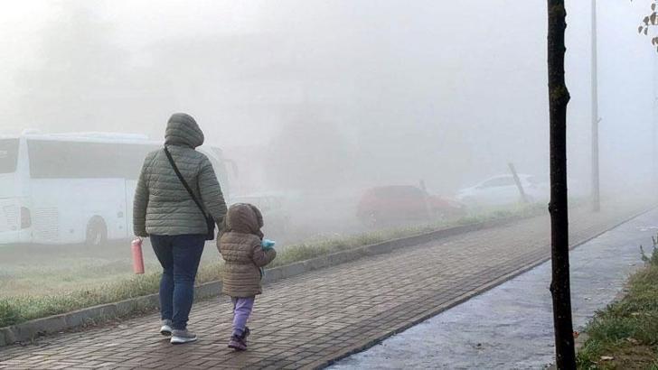 Çorlu'da sis etkili oldu; eğitim uçuşları iptal edildi