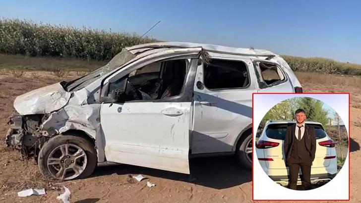 Hafif ticari araç ile çarpışan motosikletteki Mustafa da kurtarılamadı