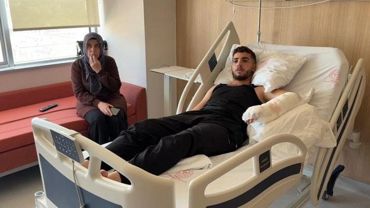 Çalıştığı iş yerinde besledikleri köpeğin saldırısında yaralandı