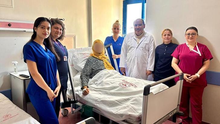 Ordu'da hastanın karnından 5 kiloluk kitle çıkarıldı