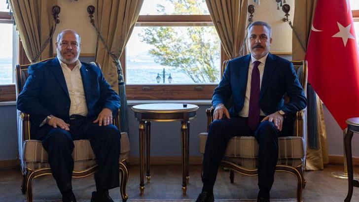 Bakan Fidan, Hamas Siyasi Büro üyeleriyle görüştü
