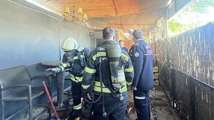 Restorandaki yangında yaralanmıştı, hastanede öldü