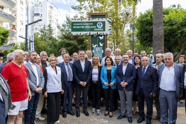 Hüseyin Atılgan’ın ismi Yenişehir’de parka verildi