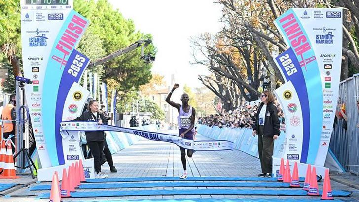 İstanbul Maratonu'nu erkeklerde Kenyalı Kilimo, kadınlarda Etiyopya'dan Aderra kazandı