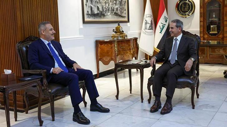 Bakan Fidan, Irak Yüksek Yargı Konseyi Başkanı Zeydan ile görüştü