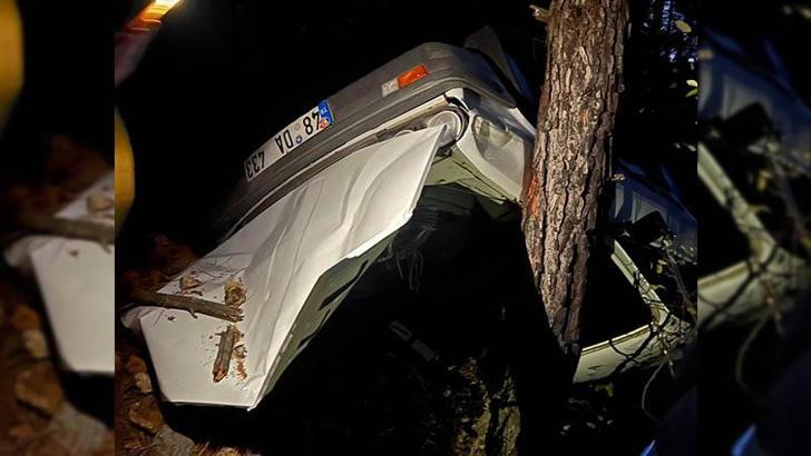 Muğla’da otomobil uçuruma yuvarlandı: 2 yaralı