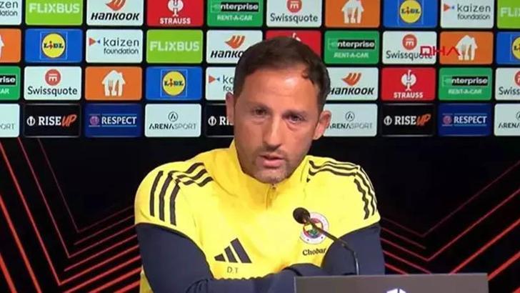 Domenico Tedesco: 10 kişi olmalarına rağmen maç kolay olmadı